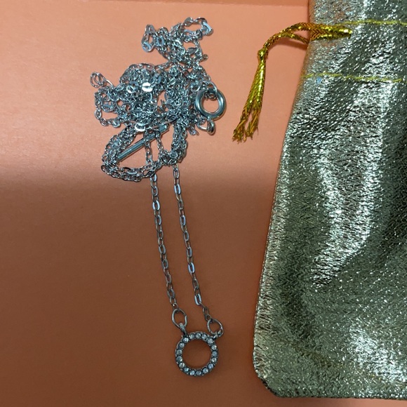 🦩Circle zirconia chain necklace🦩 - Picture 5 of 6